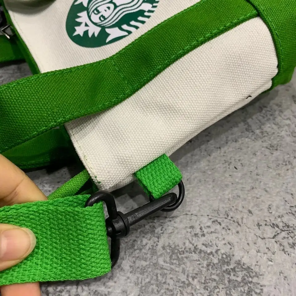 

Canvas Small Bag 2021 Ins New Printed Shopping Bag Girl Casual Light Handbag Travel Fashion Bag School Storage Case Make-up Bag