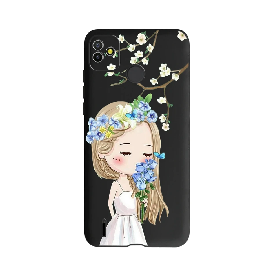 Чехол для Tecno Pop 5 4 мягкий силиконовый милый мультяшный чехол чехлы Pop5 телефона s