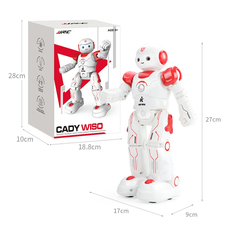 JJRC R11 CADY WIKE / R12 Caddy WISO умный RC робот с сенсорным сенсором интеллектуальное