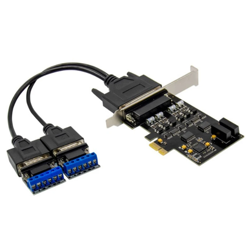 PCI E 17V352 RS422/RS485 многопортовая плата ввода/вывода карта промышленной автоматизации