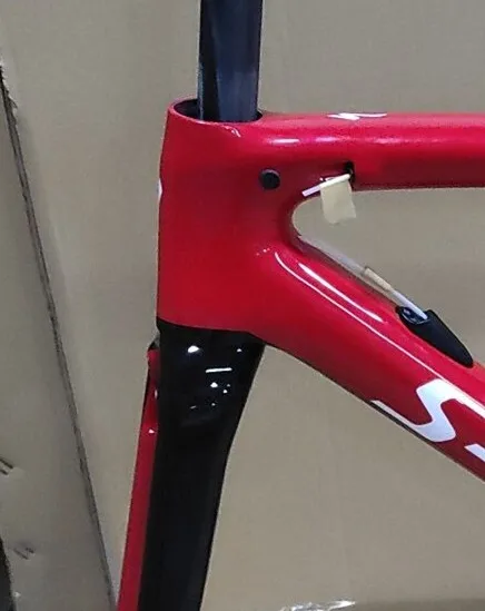 Бесплатная доставка t1100 Сделано в Тайване черный красный цвет 52 см sl6 передний