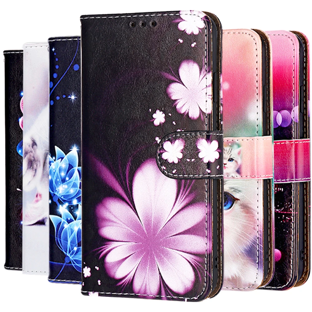 

For Xiaomi Mi 10T Pro Case PU Wallet Stand Capa Flip Leather Cover For Xiaomi Mi 10T 5G Case Leather Funda Protector Shell