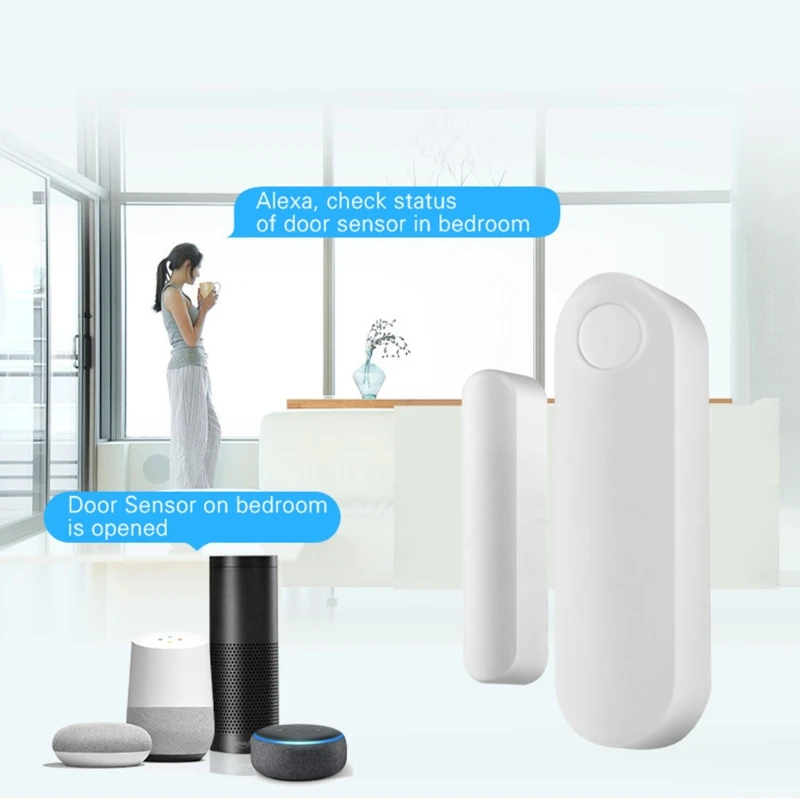 Датчик контактов для умного дома двери окна беспроводные оповещения детектор