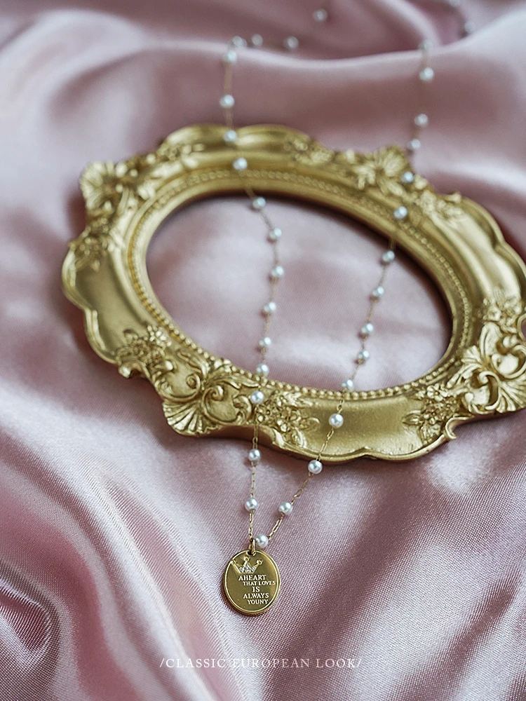 Фоторамка в стиле ретро Золотая мини-фоторамка для ювелирных изделий сережек