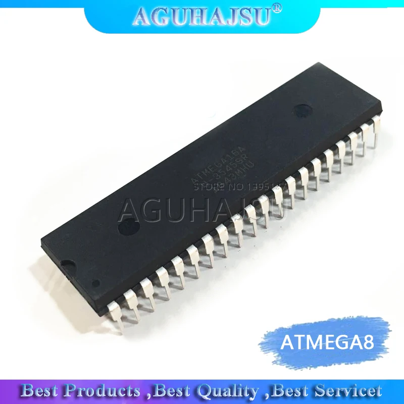 1 шт. ATMEGA8 DIP Flash с функцией IC 28 &quotпогружение в воду&quot воду&quot|integrated circuit|circuit integre |