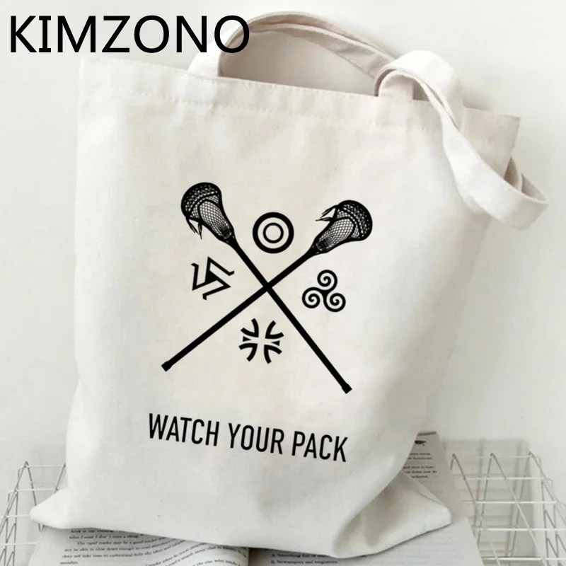 

Сумка для покупок Teen Wolf, складная сумка для покупок