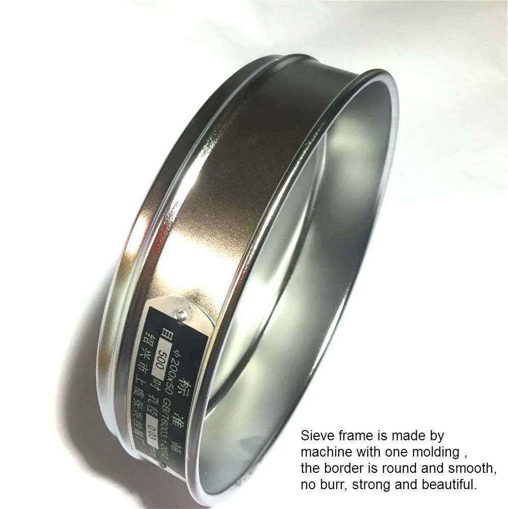 Тест сито для контроля образца лабораторное стандартное 304 SUS ФИЛЬТР сетчатая