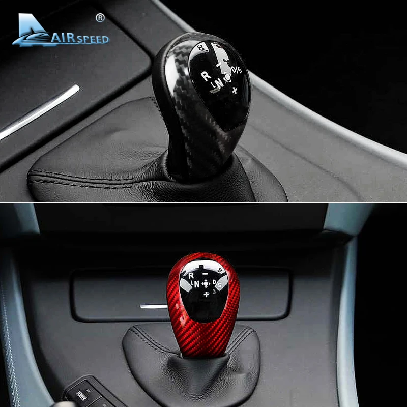 AIRSPEED для BMW M3 M5 M6 Углеволокно наклейка s ручка переключения рулевого механизма