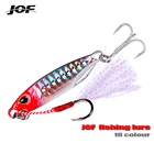 JOF металлические блестки рыболовные приманки 10g-50g Crankbait джиг Shads ложка искусственные приманки воблер (Wobbler) Вращающаяся приманка морской приманки, рыбалка