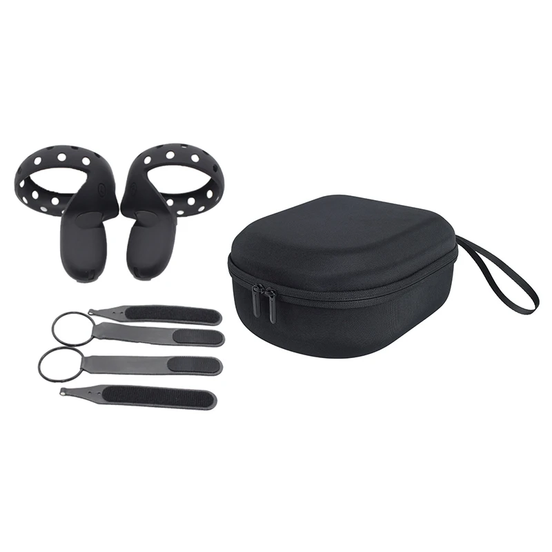 

Case for Oculus Quest 2 VR Controller Handle Wrist Strap with Eva Hard Case for Oculus Quest 2 Vr Storage Bag