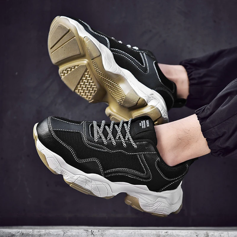 Вулканизированная обувь мужские кроссовки новые модные летние воздушные