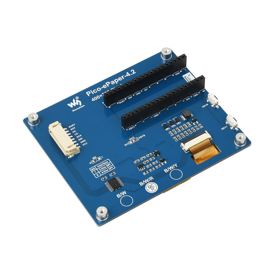 Дисплейный модуль E-Ink 4 2 дюйма (B) для Raspberry Pi Pico 400 × 300 красный/черный/белый