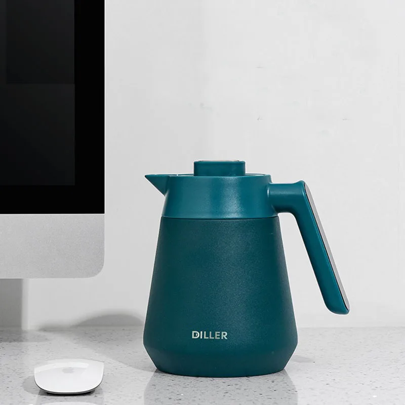 

Household Thermal Insulation Kettle with Tea Strainer Infuser Tea Pot Thermos Water Bottles with Handgrip Garrafa Termica