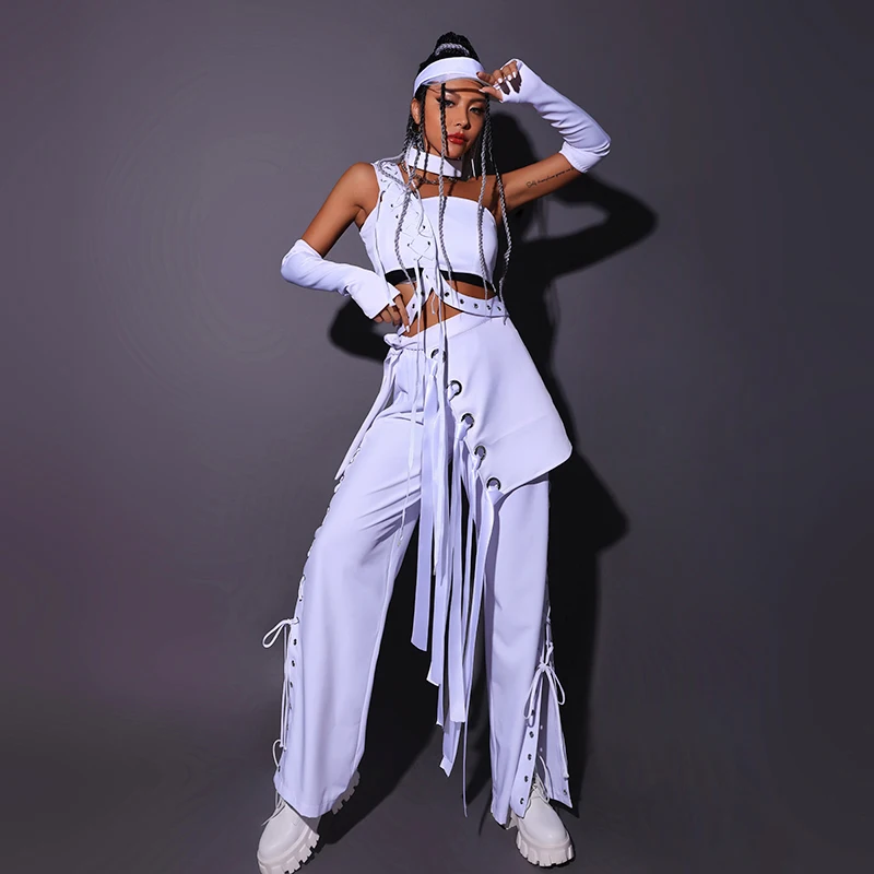 Костюм женский в стиле хип-хоп костюм для танцев Корейском танцевальный взрослых