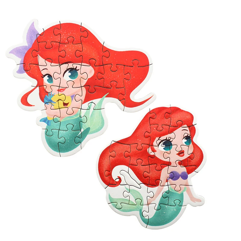 

Disney Puzzles for Kids Educational Magnetic Puzzle Cute Cartoon Baby Educational Toys Learning Development Montessori Puzzle