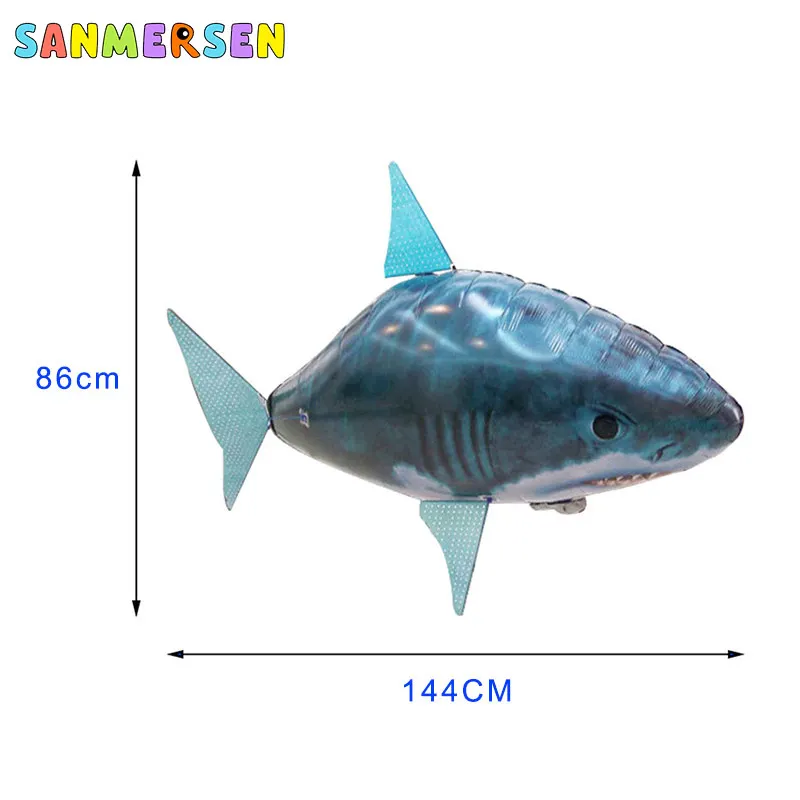 Игрушка Акула с дистанционным управлением воздушная плавающая рыба