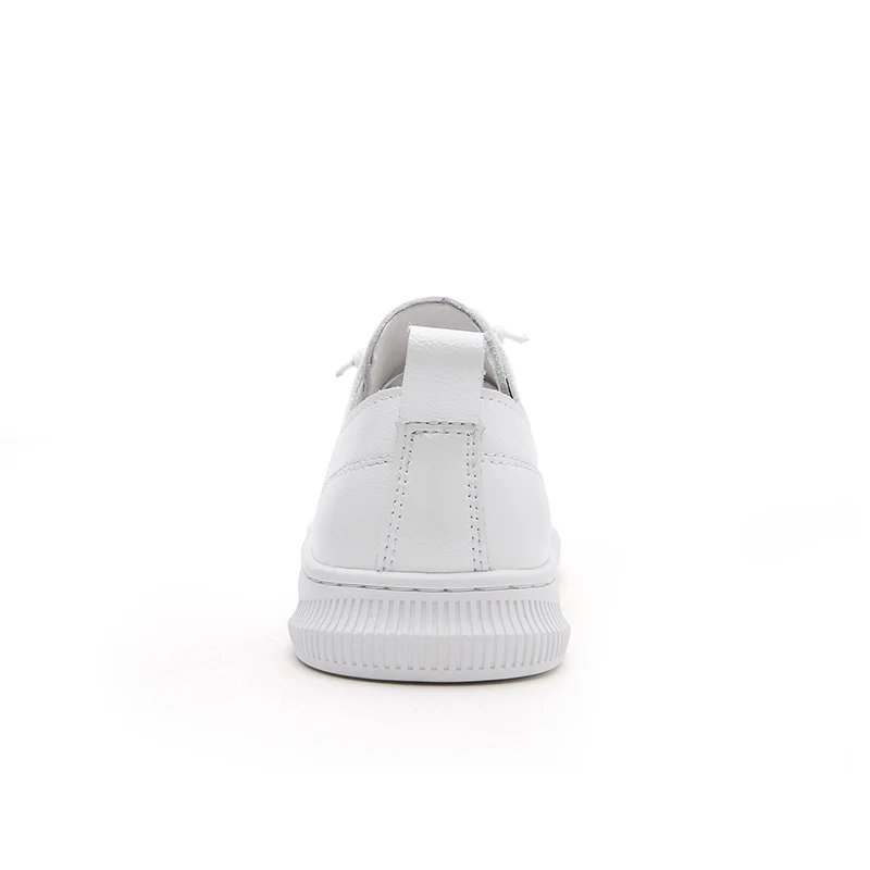 Кроссовки мужские из натуральной кожи модная повседневная обувь белые черные на