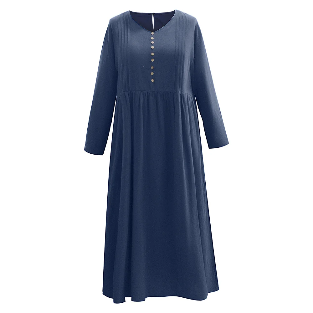 

French Style Eid Turkey Muslim Dress Women Kaftan Jubah Solid Robe Abaya Hijab Vestidos Mujer Islamic Clothing Arabic Mulsuman
