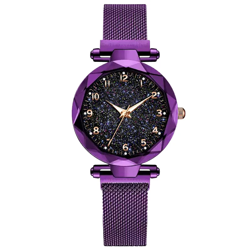 

Luxury Women Watches Magnetic Starry Sky Female Clock Quartz Wristwatch Fashion Ladies Wrist Watch reloj mujer relogio feminino