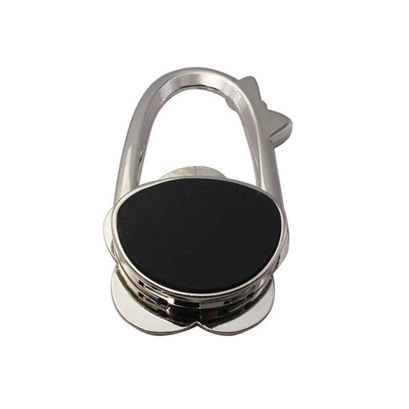 

Bag Hook Rose Bag Hanger Metal Traceless Rubber Anti Slip Bag Hook Folding Desktop Bag Hook Multi-Purpose Hooks
