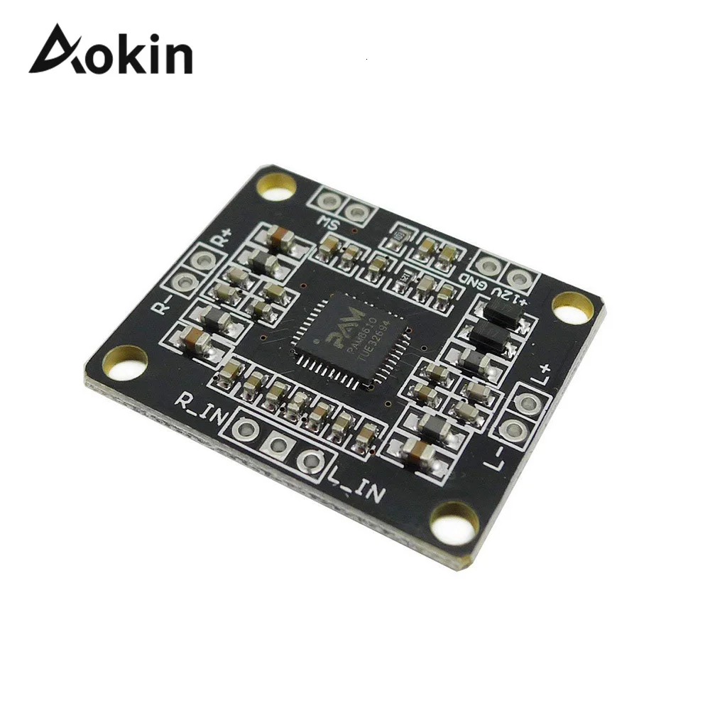 DC 6-12V PAM8610 2x15W Amplifier Board Digital Two-channel Stereo Power Miniature With switch function | Обустройство дома