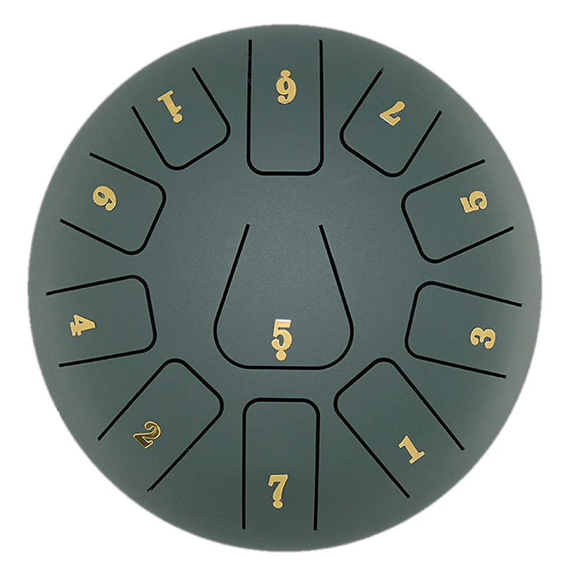 Барабан с язычком из легированной стали 8 дюймов 11 оттенков 1 пара Маллет + сумка