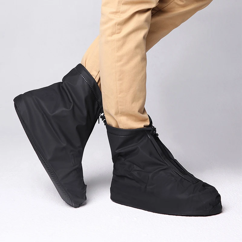Многоразовые Чехлы для резиновой обуви ботинки Нескользящие долговечные дождя