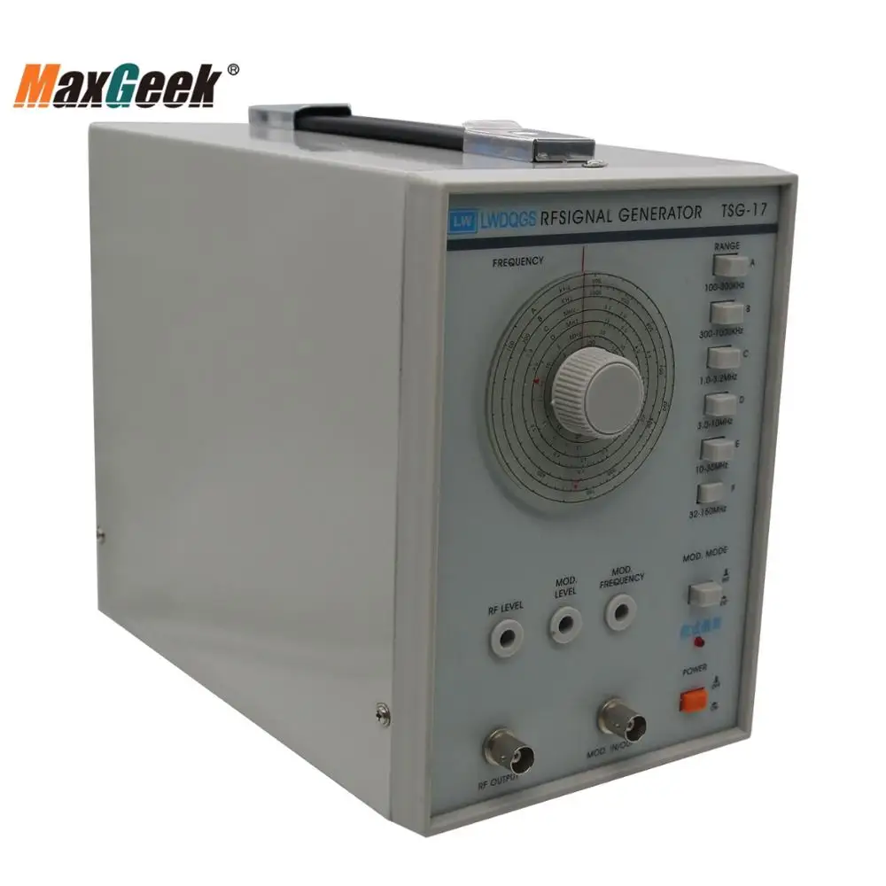 Высокочастотный генератор сигналов Maxgeek радиочастота 110 кГц 100 МГц 150 в|Генераторы