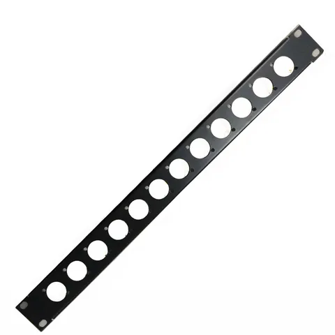 Высококачественная 4 шт./лот 1U Penn Elcom рейка для 12 x XLR или speaker On R1269/1UK/12 19