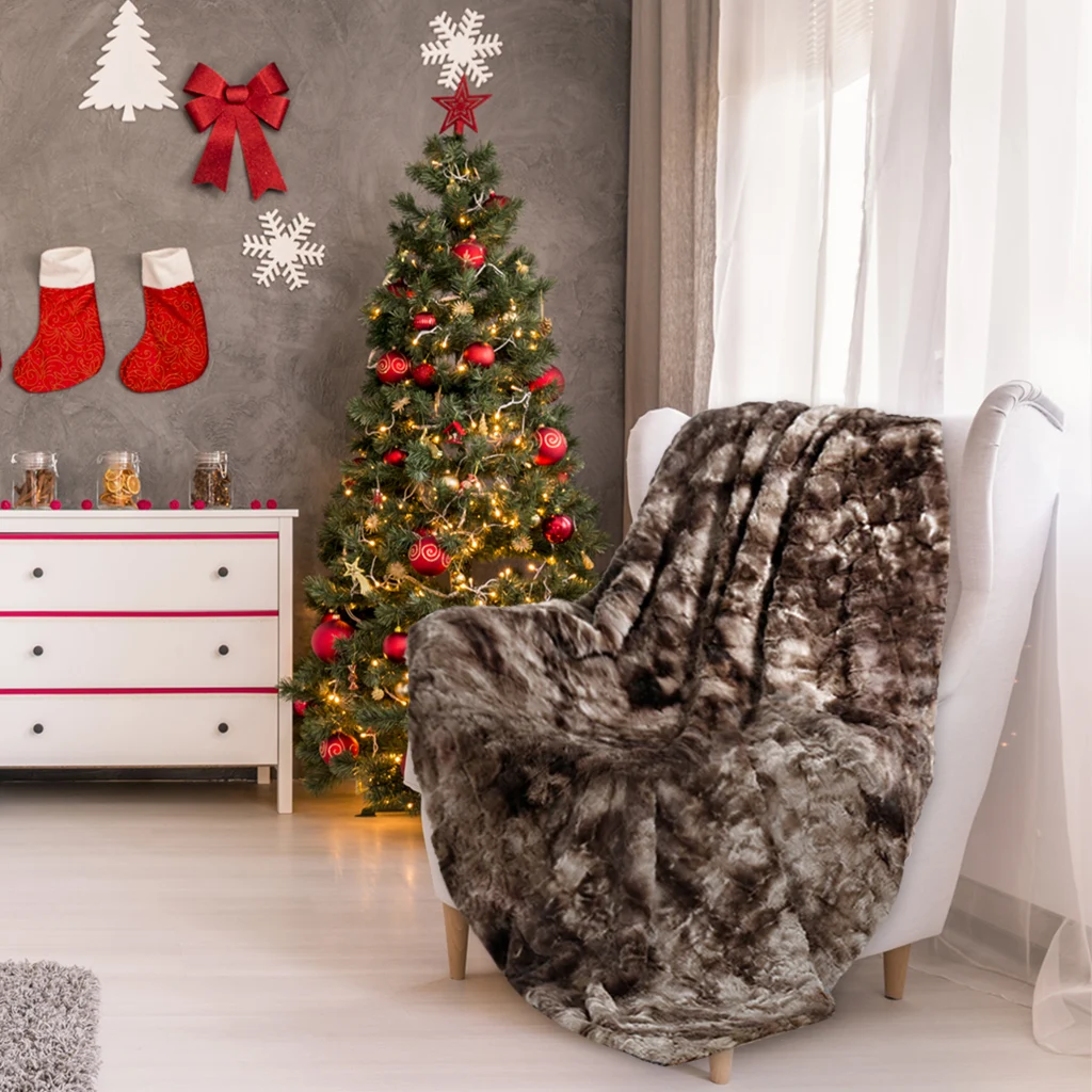150x200 см одеяло из искусственного меха флисовое машинная стирка легкое переносное