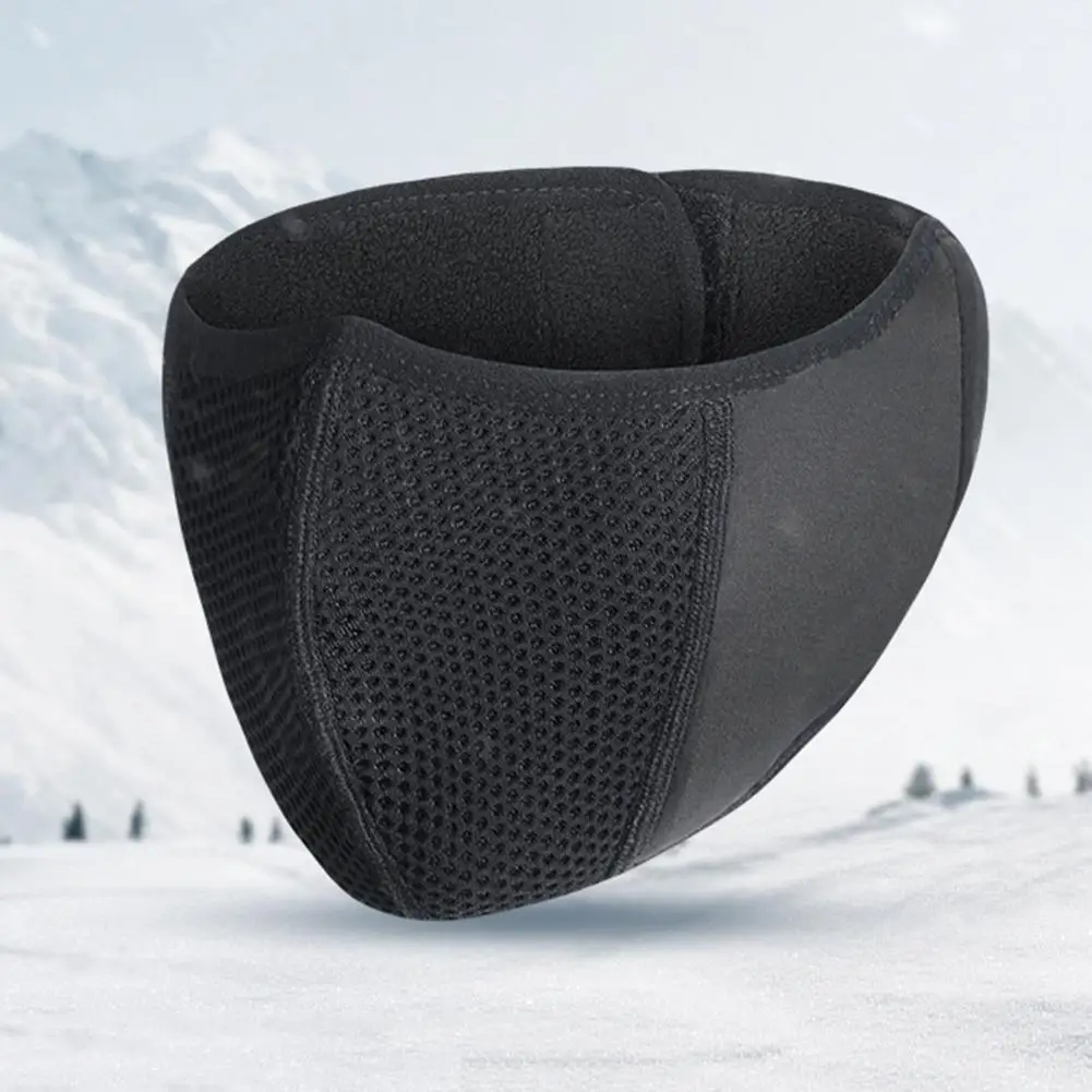 Многоразовая Высококачественная накладка на половину лица для лыж с ушками