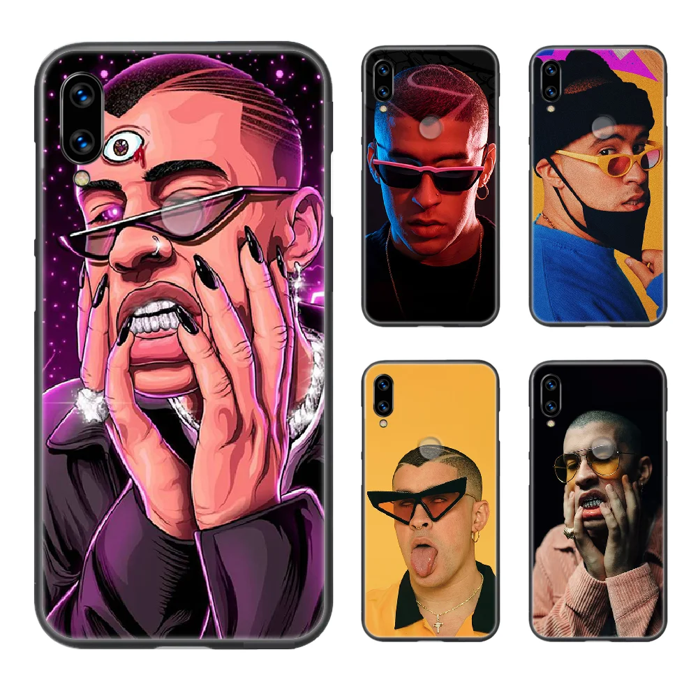 Плохой Кролик чехол для телефона Корпус XIAOMI Redmi 7a 8a S2 K20 NOTE 5 5a 6 7 8 8t 9 9s pro max черная