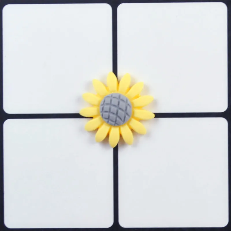 6 Colors Resin Frosted Sunflower Slime Accessories Super Light Clay Charms DIY Kit Cream Glue Crafts Decoration Materials | Игрушки и