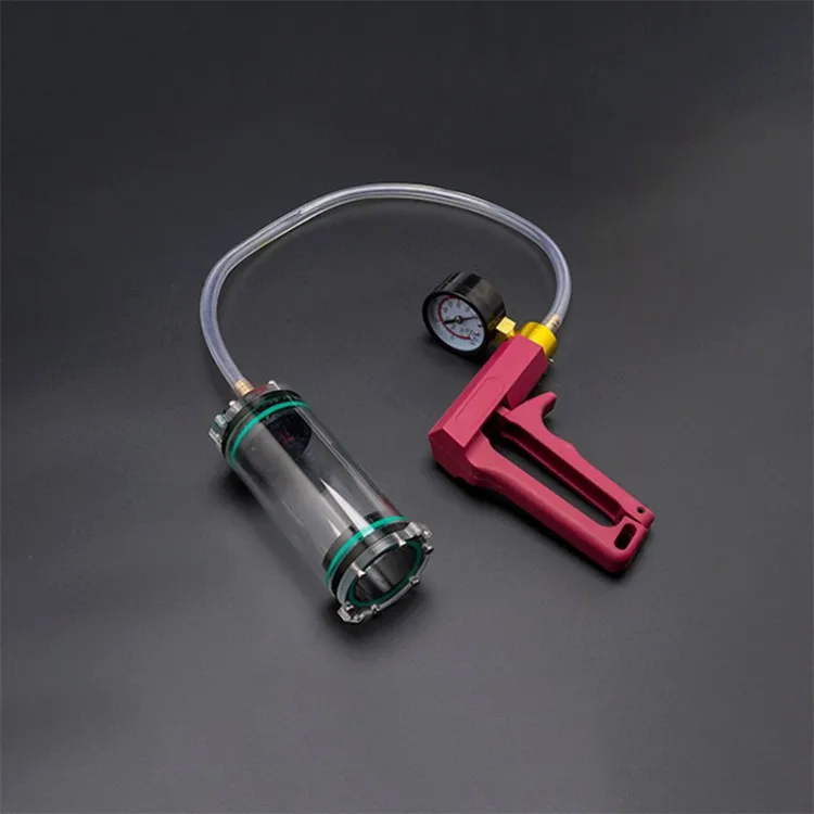 

Air Tightness Tester Kit Manual Vacuum Pump Test Tool Seal Tester Parts for Underwater Robot Testing