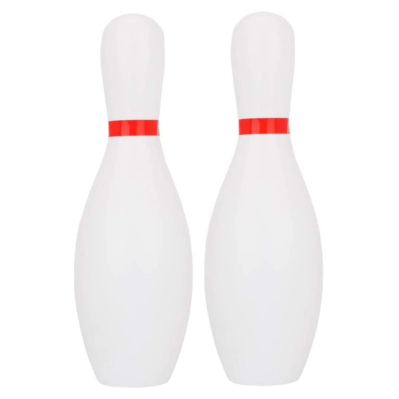 Kids Bowling Set Toy Includes 10x Classical White Pins and 2x Balls Indoor Outdoor Games for Children's | Игрушки и хобби