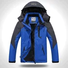 Мужская ветрозащитная куртка с капюшоном, толстая бархатная теплая верхняя одежда, повседневное пальто для альпинизма, 6XL, размера плюс, зима 2021