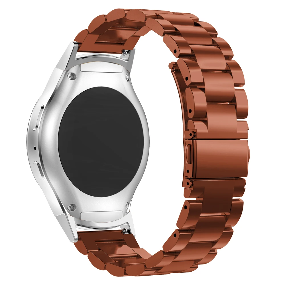 Ремешок из нержавеющей стали для женских часов с разъемом Samsung Gear S2 | Наручные