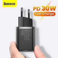 baseus super si 30w usb c charger for macbook ipad pro qc pd 3 0 fast charging type c charger for iphone 12 11 pro xs max xiaomi