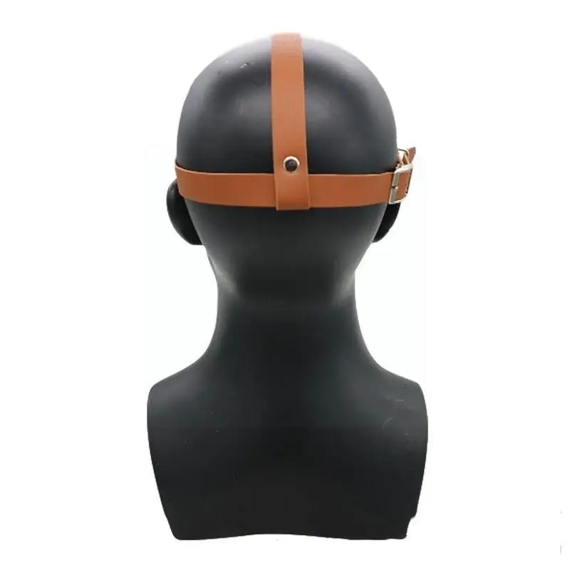 

1 Pc Mask Halloween Cosplay Men Knitted Viking Beard Hat Ski Vagabond Horn Cool Warm For Winter Cap Cap Unisex Mask Barbari E0O8