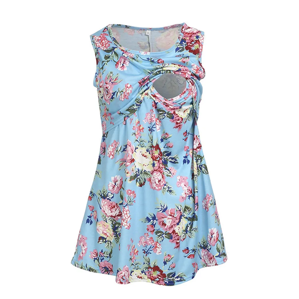 Для женщин для грудного вскармливания одежда футболка без рукавов кормящих