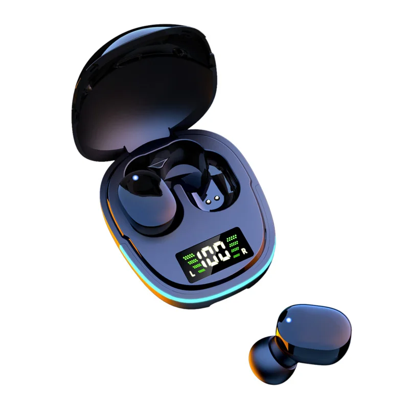 

2022 New Low Latency Game Earphone with Digital Display TWS Wireless Headphones Bluetooth 5.1 Sport Headset for Xiaomi 12 Huawei