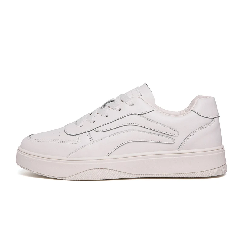 Новинка 2020 Мужская Вулканизированная обувь из ПУ кожи резиновая нескользящая