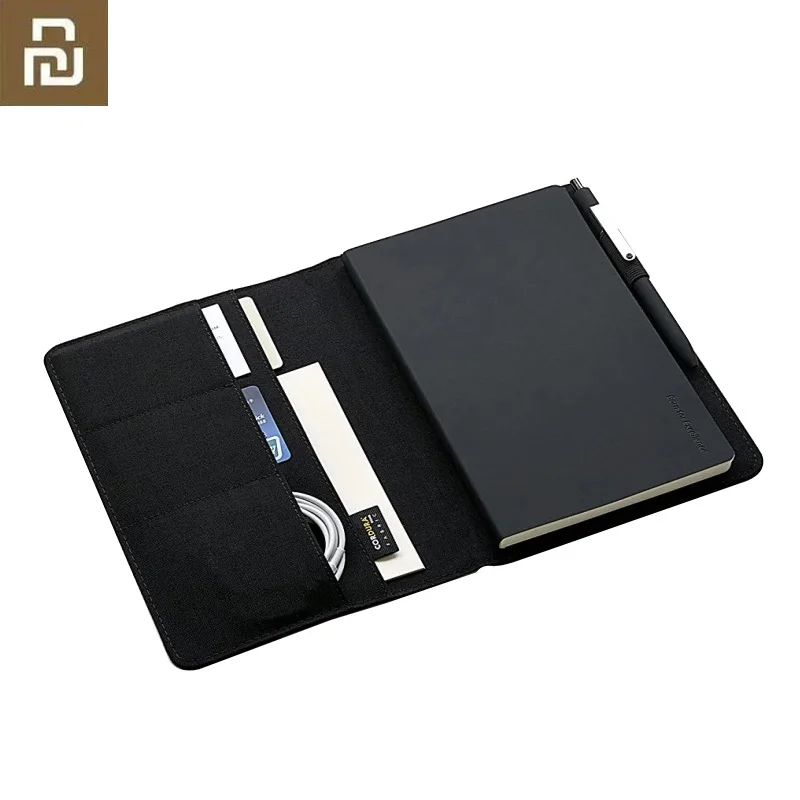 Записная книжка Youpin Kaco Noble из искусственной кожи с отделением для карт бумажник