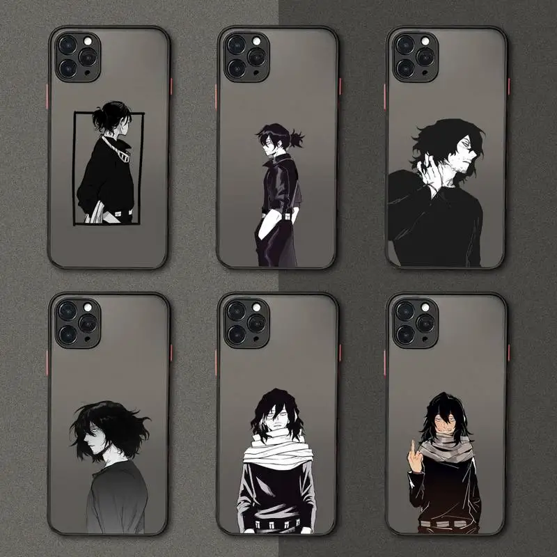 

Boku no Hero Academia anime Phone Case matte transparent For iphone 7 8 11 12 plus mini x xs xr pro max cover
