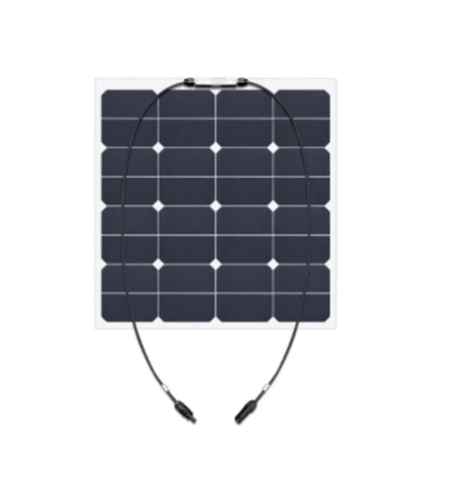 Портативная Высокая Эффективность 50 Вт 18 в sunpower ламинированная полугибкая солнечная панель 12 в солнечное зарядное устройство водонепроницаемый 2 шт