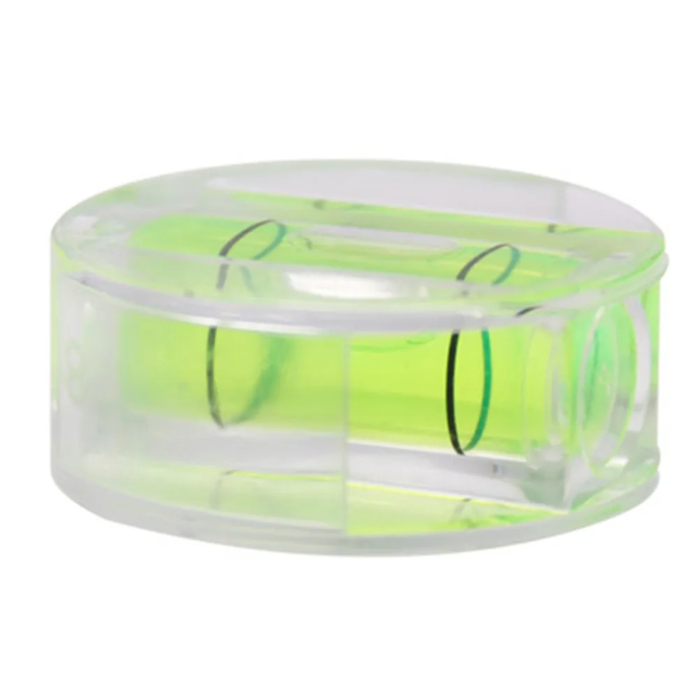 

Acrylic Level Bead Bubble Circular Level Miniature Spirit Yellow Useful