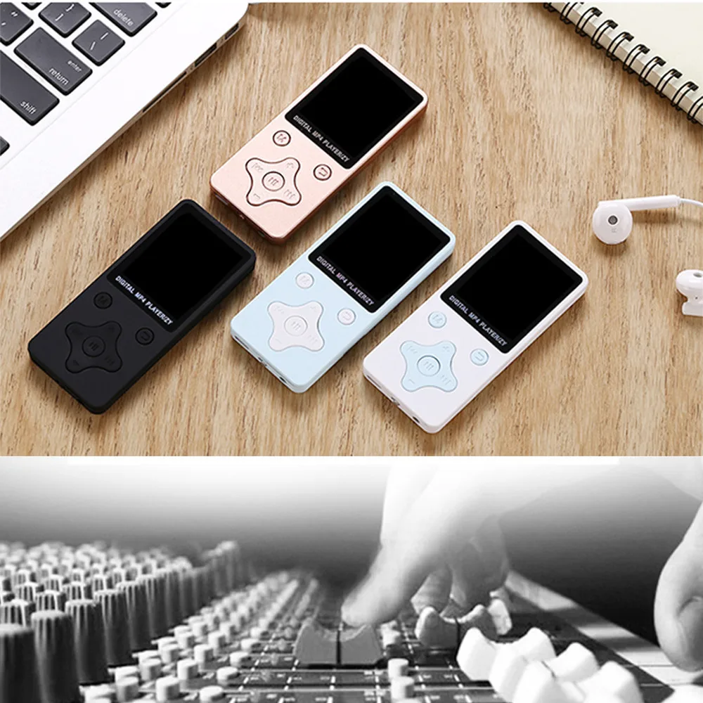 MP4 плеер Лидер продаж Модный Красочный портативный спортивный MP3 MP4 плеер 32 G фильмы ЖК-экран fm-радио видеоигры фильм