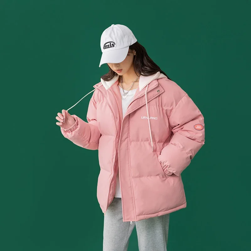 DIMI New Cotton Padded Jacket Down Padded Jacket Harajuku New Style Down Jacket Winter Coar Women