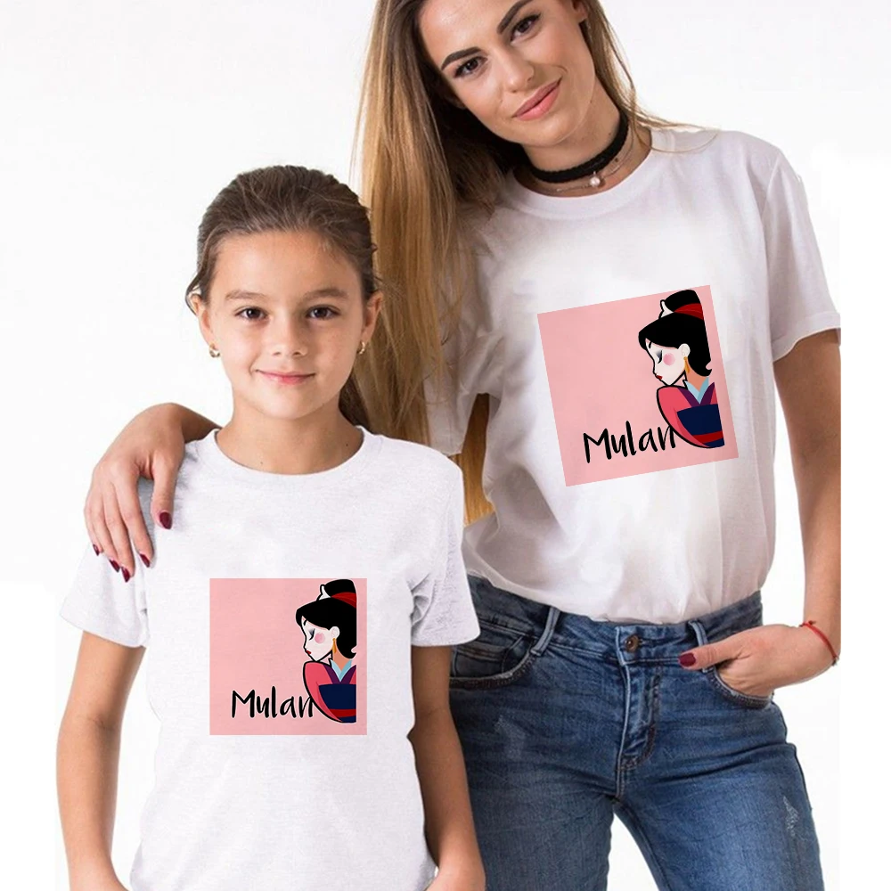 

Mommy And Mine Matching T-shirt Mom And Son Daughter costume family Summer Fashion Super Soft Casual Kids Family Outfits Clothes