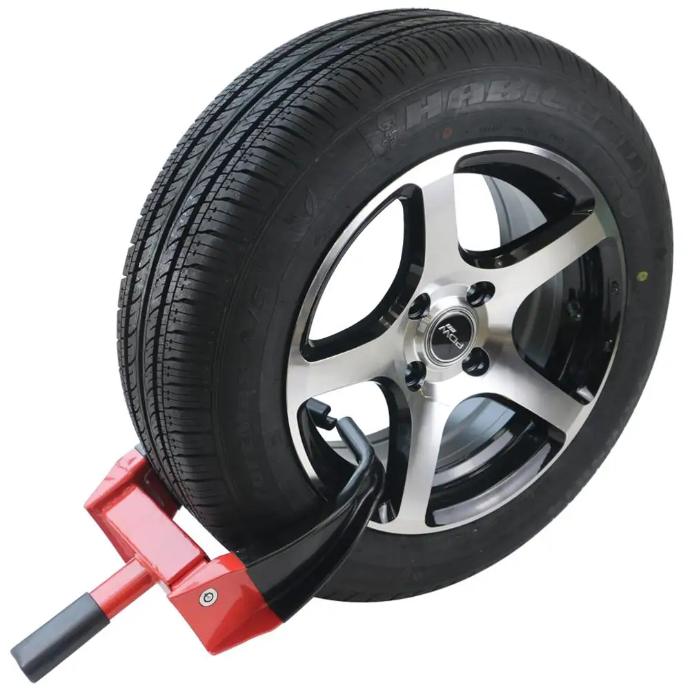 Замок зажим для колес защита от кражи мотоциклов прицепов лодок максимальная